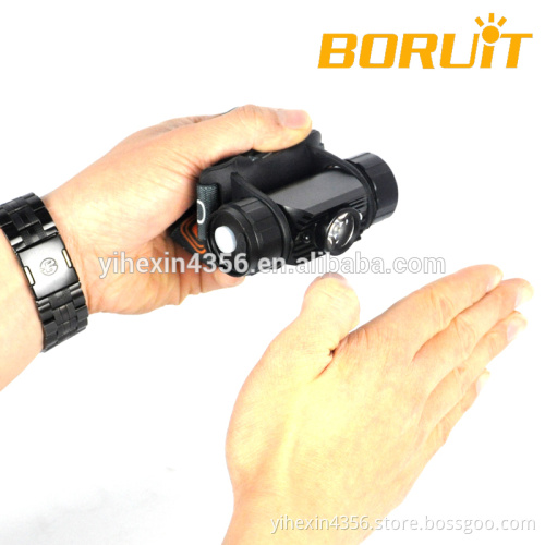 USB Rechargeable Sensor Switch Headlamp with Infrared Induction